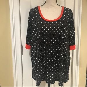 Debbie Morgan Polka Dot top